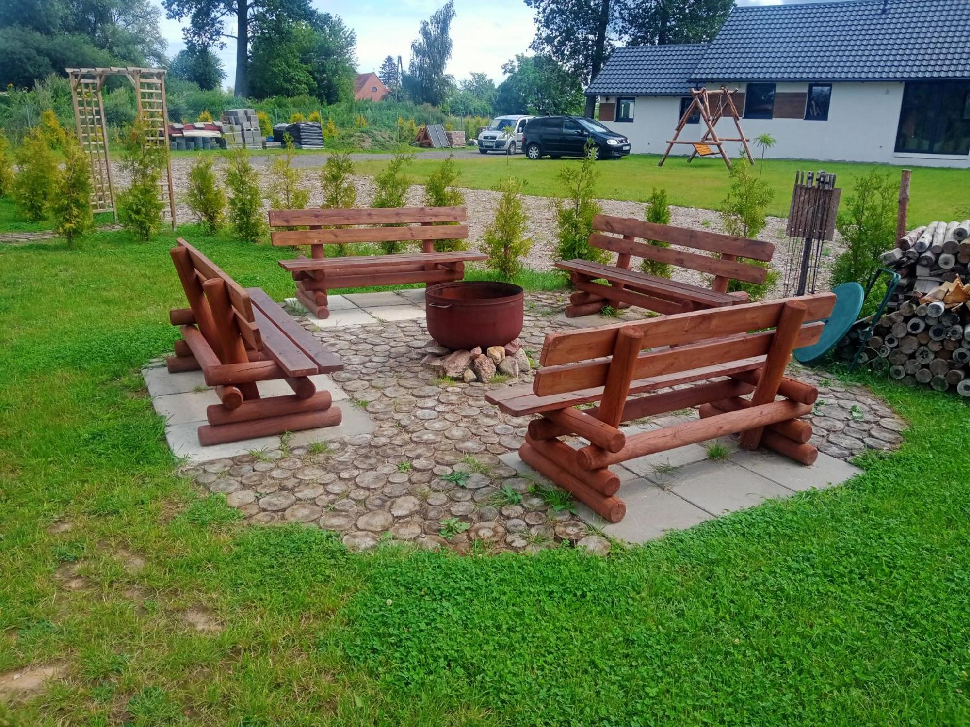 Domki Nad Stawem Stegna (Pomerania) Exterior foto