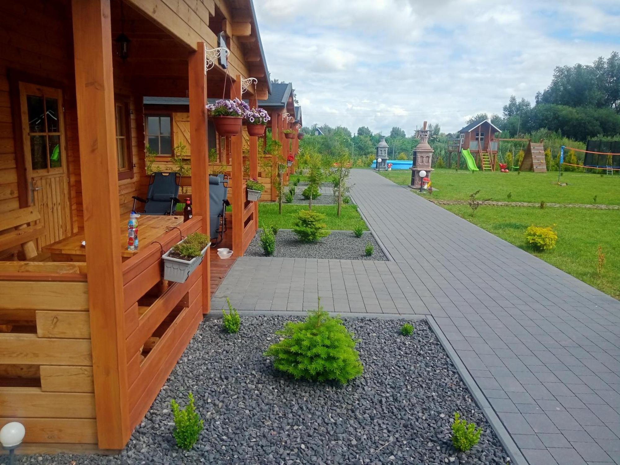 Domki Nad Stawem Stegna (Pomerania) Exterior foto